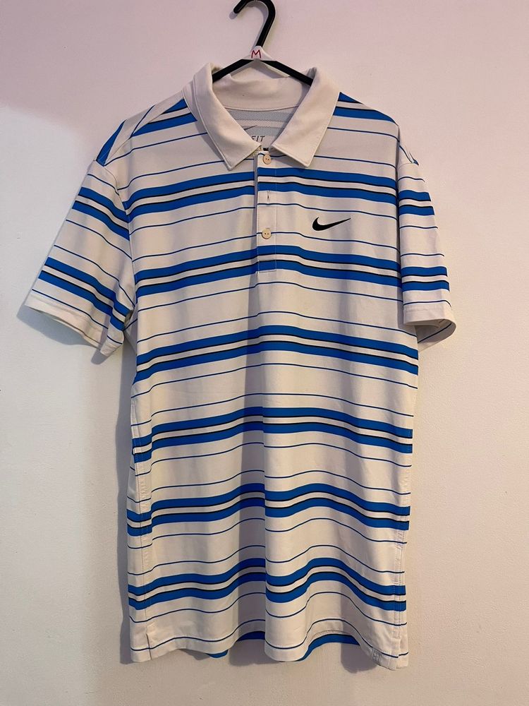 Nike Striped Polo Shirt